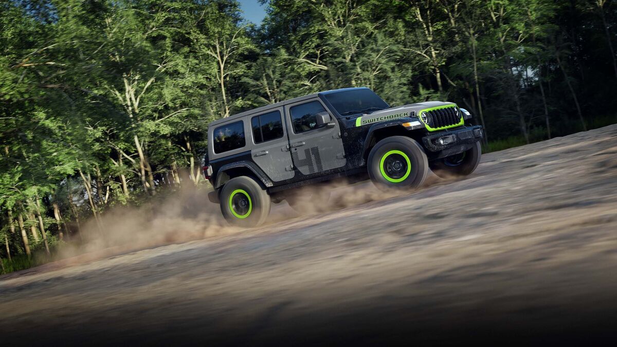 Jeep Debuts High-Contrast 2027 Wrangler Switchback